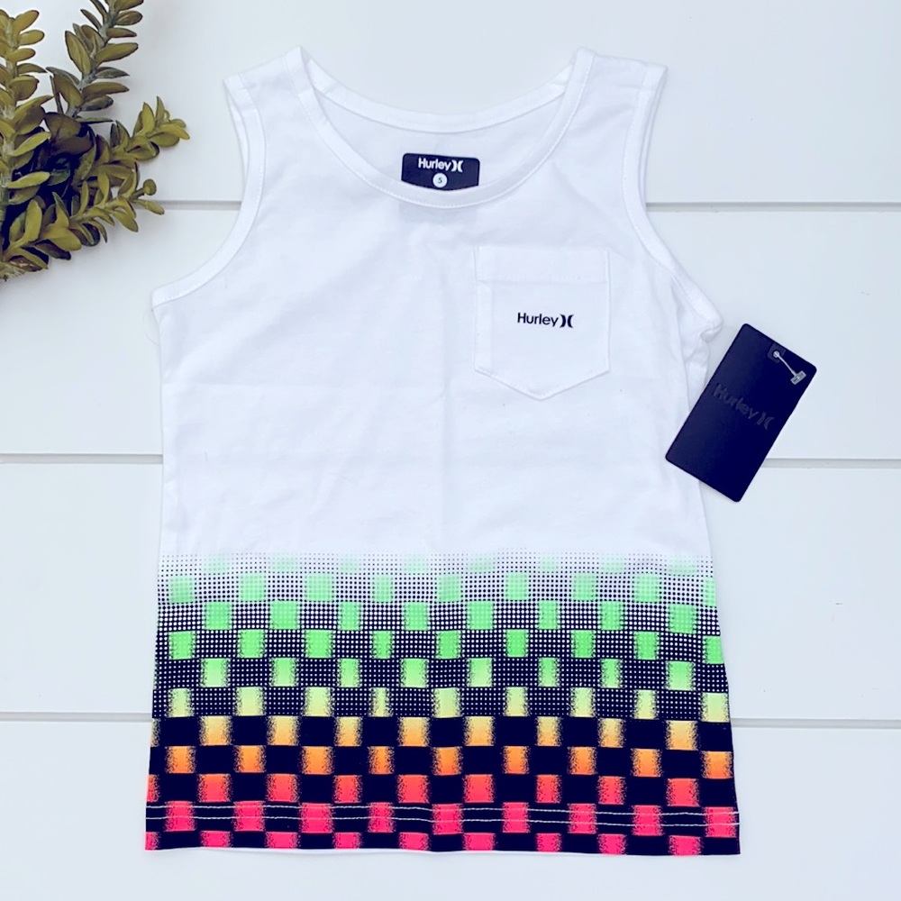 🌿 NWT Boys Hurley Tank Top Shirt Size 4 🌿